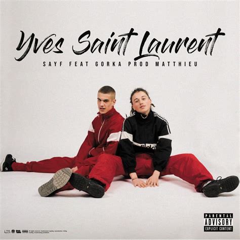 ysl saint laurent lyrics